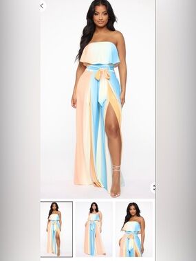 Fashion Nova Multicolor Jumpsuit